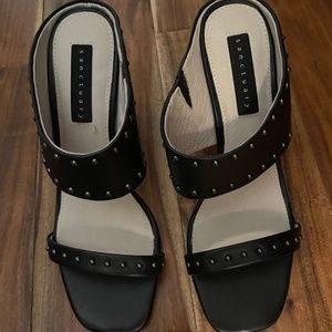 Ladies high heel sandals